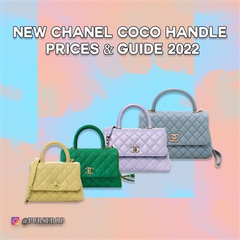 chanel coco handle 2021|Chanel coco handle price list.